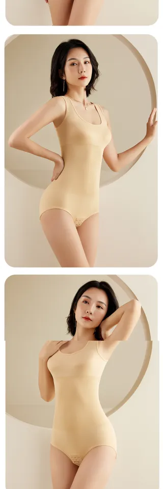 Shapers Women Bodysuit Tummy Control Shapewear Slimming Bodyshaper Fashion  Tanks Sexy Thong G-String Female Slim Jumpsuit