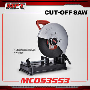 MPT Cut-Off Saw MC0S3553 Carbon Brush Wrench 220-240V50~60Hz 2450W 3900RPM 14" Blade Size