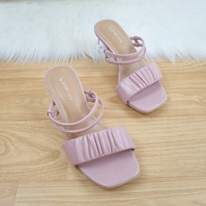 sandal wanita hak kaca GREENLOVE 5 CM BELGIA