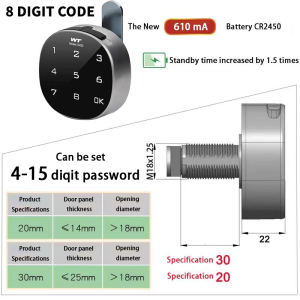 [✅SG Ready Stock] Mailbox Letter Box WT Digital Lock Smart Digit Keyless Mailbox Digital Lock for HDB Condo Drawer Cabin