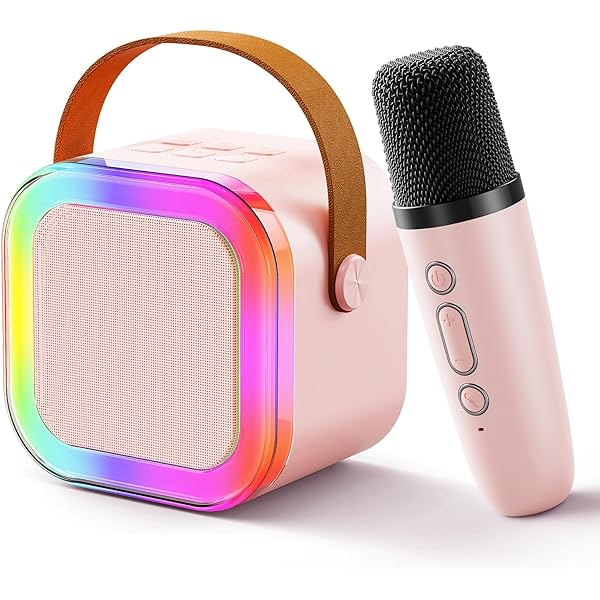 Mini Karaoke - Wireless Bluetooth Speaker with Single Voice Changer ...