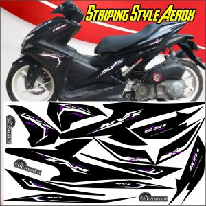 STRIPING MOTOR YAMAHA AEROX VARIASI SIMPLE / DECAL STRIPING MOTOR AEROX