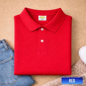 Transfer It SUNNY COLOR Honeycomb Plain Premium Polo Shirt Uniform Mens Ladies Comportable Wear