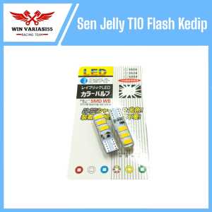 Sen jelly kedip flash sein jelly T10 6 mata Universal