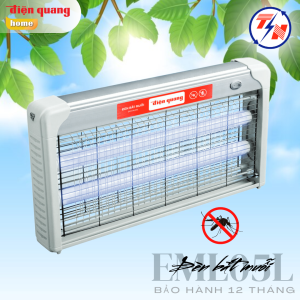 Đèn bắt muỗi Điện Quang ĐQ EML04L (640x65x250mm) - Công suất 10w Phạm vi sử dụng 50m2 Bảo hành 12 tháng Cam kết 1 đổi 1