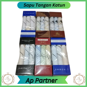 Satuan 1 Pcs Sapu Tangan Pria Wanita Bahan Katun Lembut | Selampek Tangan Adem Murah Berkualitas