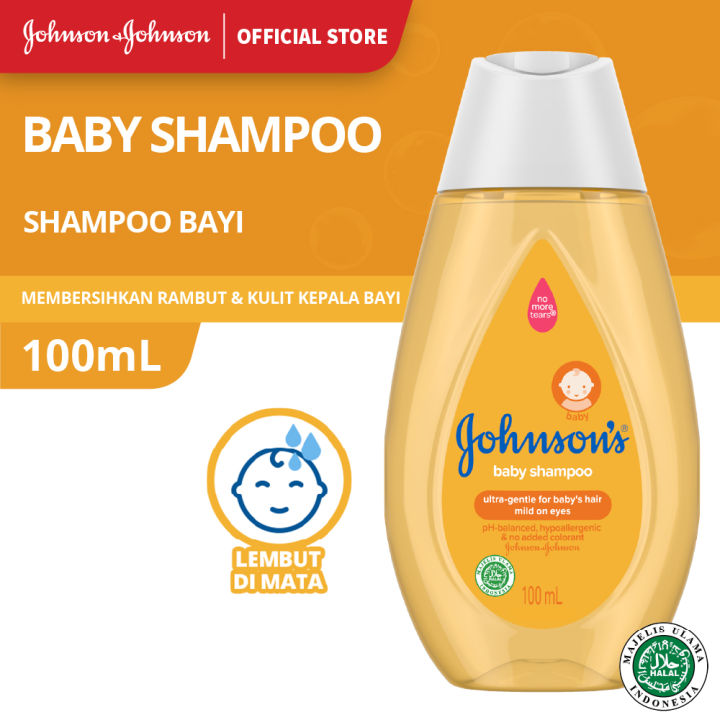 JOHNSON'S Gold Baby Shampoo - Shampo Bayi 100ml