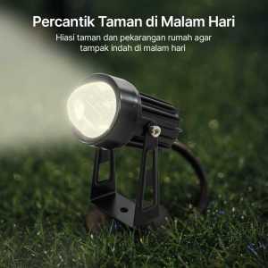 BARU TaffLED Lampu Taman Outdoor Anti Air Minimalis Warna Warni 90-240V 3W