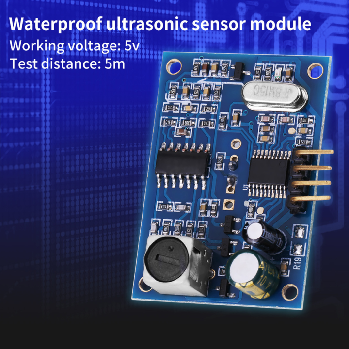 5V Ultrasonic Wave Distance Measuring Board Ranging Module with Water ...