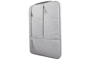 Tas Laptop Macbook Softcase Jinjing Pocket Nylon 11 12 13 14 15 16 inch