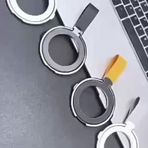 (HD1)Popsocket-Style Double-Sided Magnetic Ring Holder for Tablet/Phone Silicone Suction Griptok Pemegang Cincin Magnetik Dua Muka Gaya Popsocket untuk Tablet/Telefon Griptok Silikon