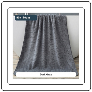 【JJ HOME】Coral Fleece Bath Towel / Soft Absorbent / Quick Dry / 2 Sizes
