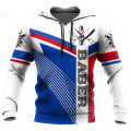 Sweater Hoodies Barberman Barbershop Unisex Full Printing. 