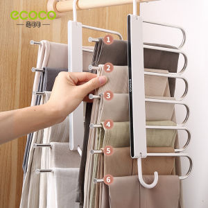 ECOCO by renemos: Adjustable Pants Hanger & Space Saving Clothing Rack