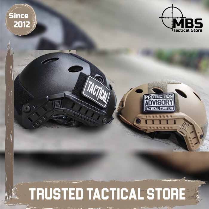 FAST PJ Helmet Tactical Non Visor Helm Tactical Kualitas Emerson