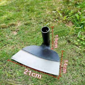 Heavy-Duty Metal Weed Cutter Steel Hardened Gardening Shovel Weeding Hoe Farm Shovel Rake Garden Tools Asarol For Garden Weed Removal Tool Farming Planting