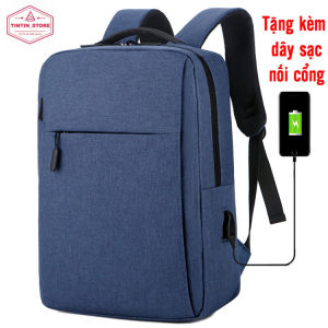 Balo Laptop Cặp Đựng Laptop chống sốc 15.6 inch dùng đi học đi làm đi chơi đi du lịch có cổng sạc