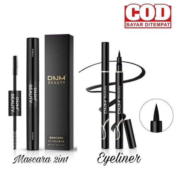 PAKET 2IN1 ESENSES MASKARA MASKARA DAN EYELINER PAKET DNM MASCARA
