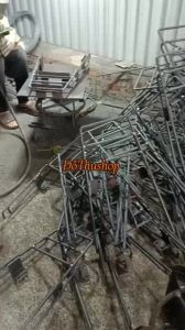 Giá chở hàng xe máy Sirius và xe Wave - Baga chở hàng xe máy hàn thủ công chắc khỏe