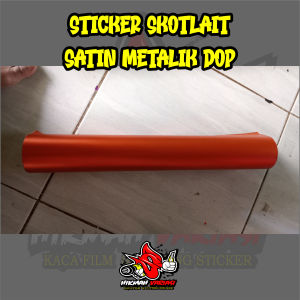 STIKER AKSESORIS SEPEDA MOTOR SKOTLET DOF SATIN-SKOTLET MOTOR DOFF METALIK SATIN-STIKER MOTOR DOFF METALIK SATIN