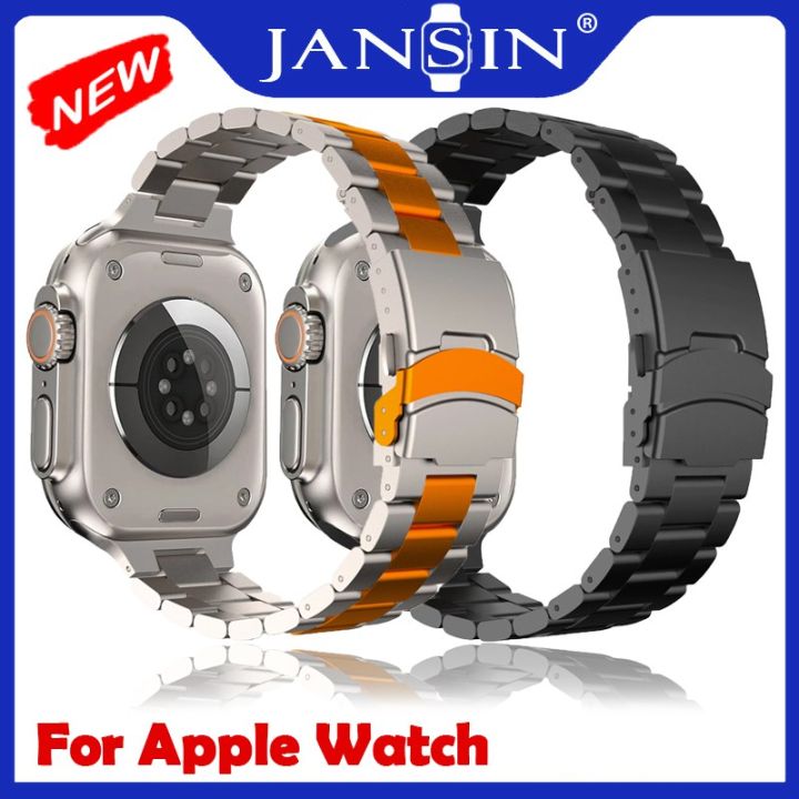 Stainless Steel Metal Watch Strap For Apple Watch Series 10 46mm