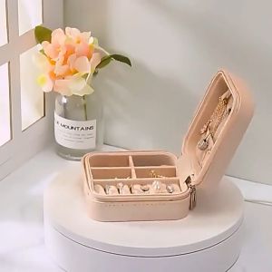 COD Portable Jewelry Travel Multifunction Necklace Earring Ring Women Gifts storage Box Organizer