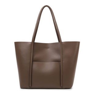 Túi tote nữ mẫu mới cao cấp dung tích lớn phong cách casual túi mẹ con thời trang đơn giản túi đeo vai đi làm.