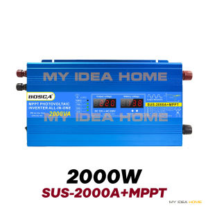 BOSCA PWM/MPPT DC12V to AC220V ALL in One Photovoltaic Inverter SUS Series 1000W 1500W 2000W Power Inverter