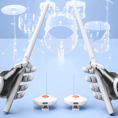 Air Drum Set Portable Virtual Air Drum Set for Indoor