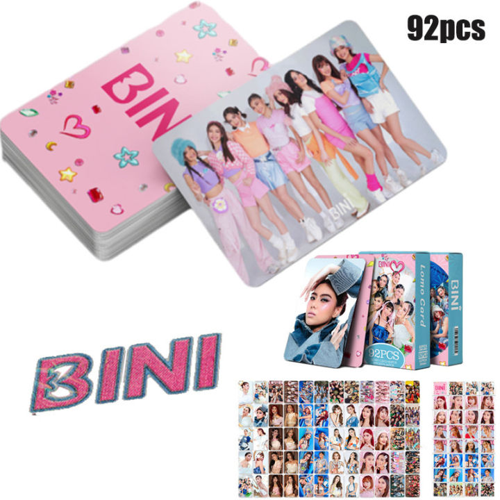 Jollibee BINI Photocards Bini Lomo Cards 55 pcs | Lazada PH