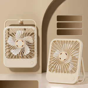Student dormitory ultralight small electric fan fivespeed adjustable