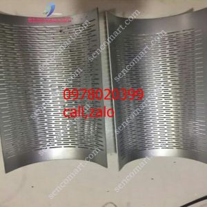 Sàng nghiền bột ngô  gạosắn gồm 2 cái