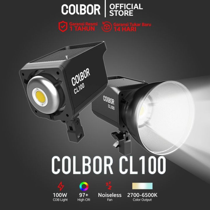 Cl100 Colour Enhancer Colbor CL100 V3 Lampu Studio Bi-Color 100W Fotografi Video Light ...