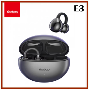 Yoobao E3 TWS Earclip Design HiFi Heavy Bass Music Touch Control Bluetooth Earphone with HD Microphone
