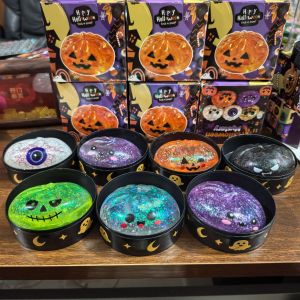 Halloween Ghost Stress Relief Toy Creative Maltose Fun Anxiety Relief Portable Soft Toy