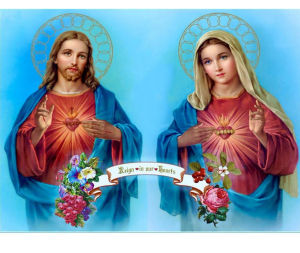 DIY Diamond Painting Full Religius Yesus kristus dan Maria 60x80 CM D751