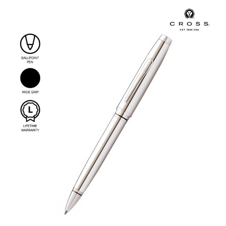 Cross Pens Silver Coventry Chrome Ballpoint Pen CAT0662-7 REGDISC Lazada  PH