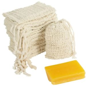 1/5 Pcs Exfoliating Mesh Soap Saver Pouch Bubble Foam Net Handmade Soap Mesh Bag Soap Saver Foaming Bag
