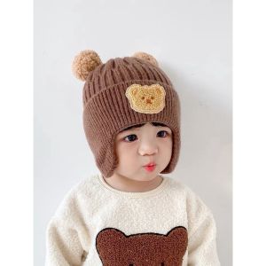 MINICUTE - Topi Rajut Bear Korea Anak Bayi 1102 PREMIUM Bahan TEBAL HALUS