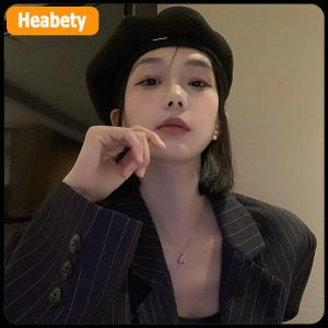 【2-3 ngày giao hàng】 Mũ nồi Nữ Màu Trơn Mũ Lưỡi Trai Họa Sĩ họa sĩ retro thời trang Hàn Quốc Mũ Lưỡi Trai Mũ Lưỡi Trai Mũ Lưỡi Trai