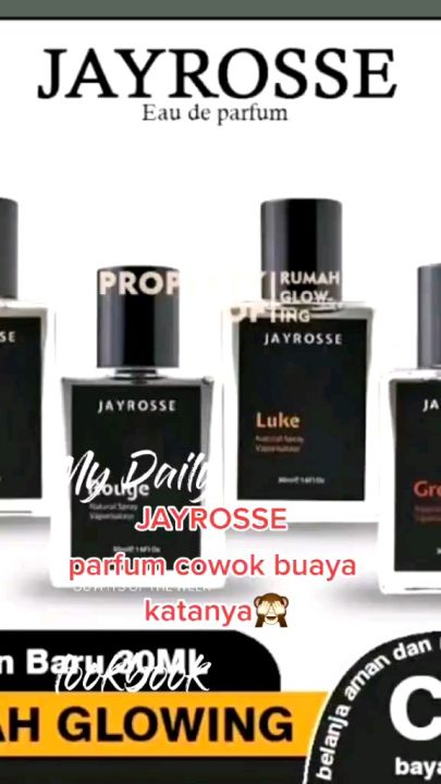 Parfum JAYROSSE GREY JAYROSSE PARFUM PRIA PEMIKAT WANITA PASANGAN PARFUM COWOK WANGI AROMA TAHAN LAMA