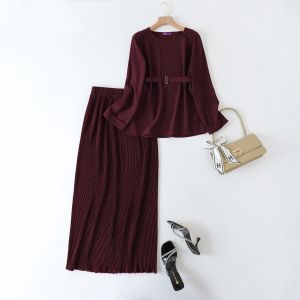 LALEESA Set Izza Whimsy Blouse And Skirt Muslimah Set Wear