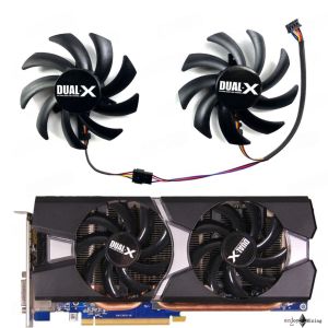 พัดลมการ์ดจอ SAPPHIRE R9 280 280X 285 270X 370X 380 Platinum Overseas Graphics Card Fan