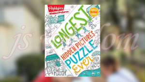 HIGHLIGHTS HIDDEN PICTURES LONGEST HIDDEN PICTURES PUZZLE EVER (Solve a 5-meter puzzle) READY SET - GO PUZZLE! - PELANGI
