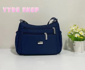 กระเป๋าสะพายข้างผู้หญิงแฟชั่นกันน้ำ สไตล์คลาสสิก ดีไซน์เก๋ พร้อมช่องเก็บของหลากหลาย 294#