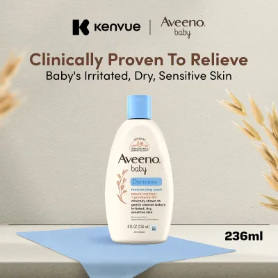 Aveeno Baby Dermexa Moisturizing Wash 236ml x 2