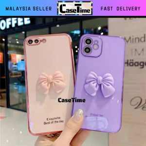 Redmi 10 9A 9C 9T 10A 12 12C 13C A1 Note 9s Note 10 4G Note 10s Note 10 Pro Note 11 Note 11s Note 11 Pro 4G/5G Pocophone M3 electroplated luxury cute lovely stylist ribbon case casing cover fon sarung 手机壳