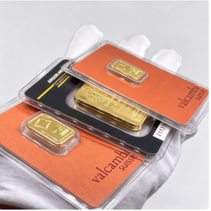 【discount store】Non-Magnetic Gold Plated Metal Bar 2.5g 5g 20g 1oz Sealed Pack High Quality Metal Craft Collectibles Business Gift Souvenir Deco