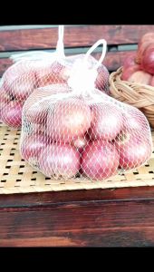 หอมแขก (คัดพิเศษ)เนื้อสวยเต็มลูกจ้า