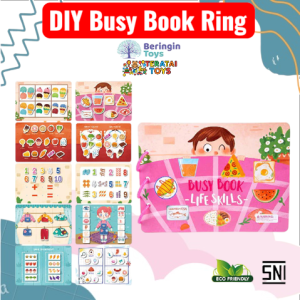 TERATAITOYS - Beringin Toys Mainan Edukasi DIY Busy Book Ring Mainan Edukatif Buku Sticker Anak / Mainan Anak